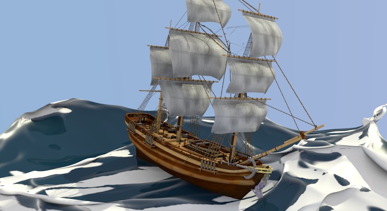 HMS BOUNTY VESSEL 1789 preview image 1